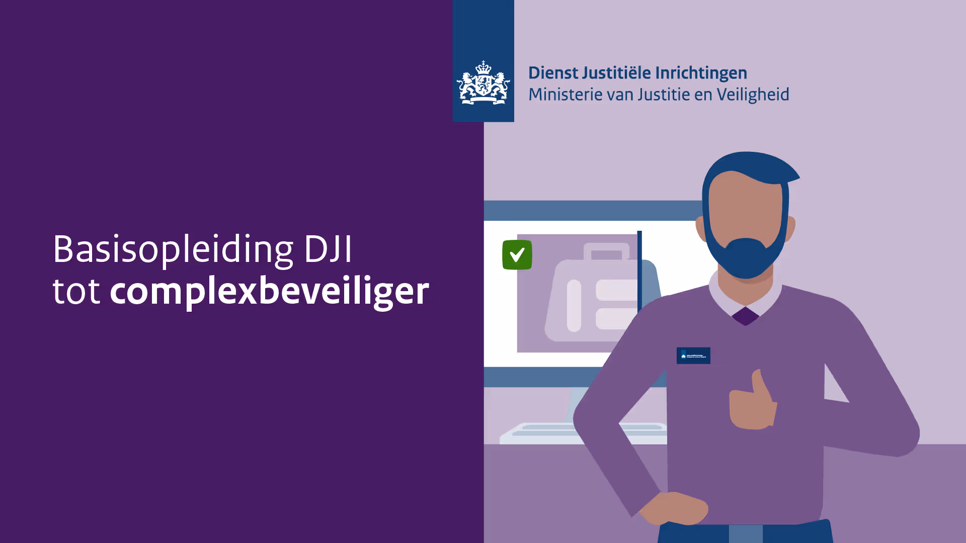 Basisopleiding DJI tot complexbeveiliger